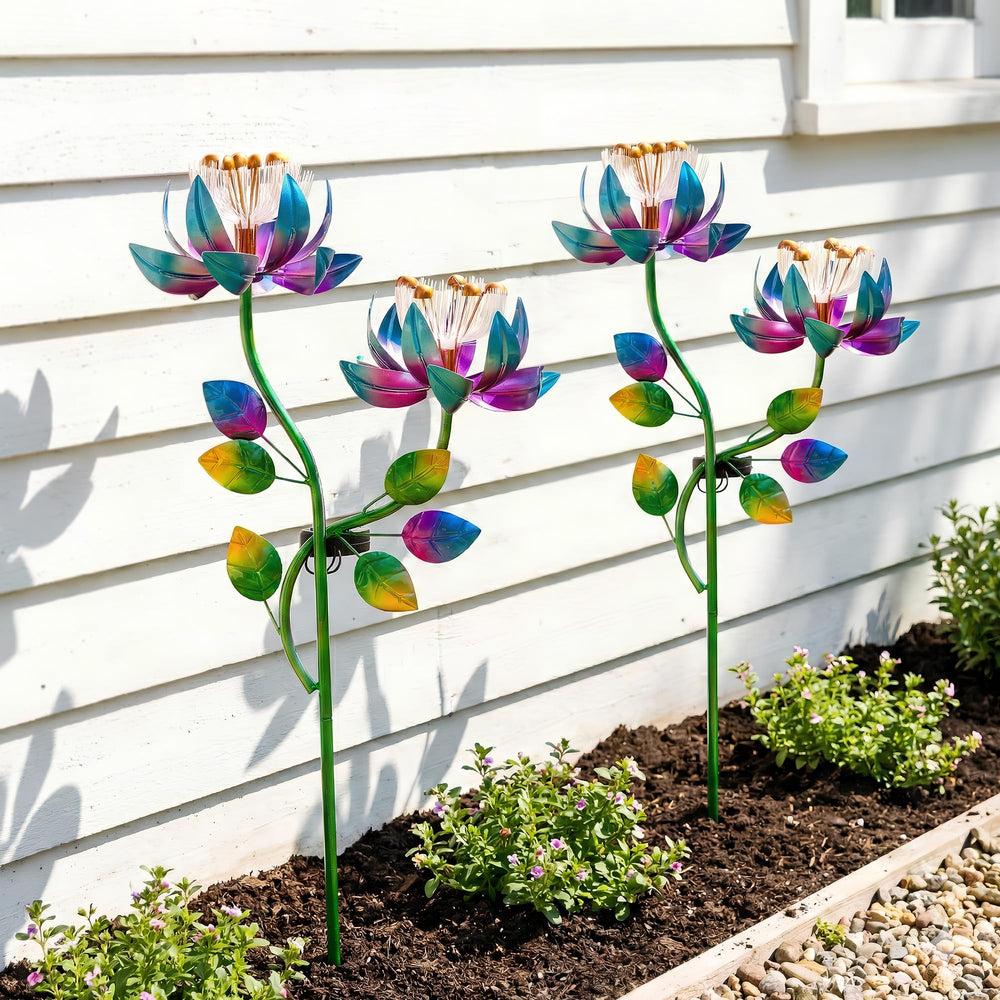 XPSCOCO Solar Wind Spinner with vibrant metallic finish