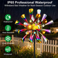 XPSCOCO Wind Spinner showing 360-degree spinning action
