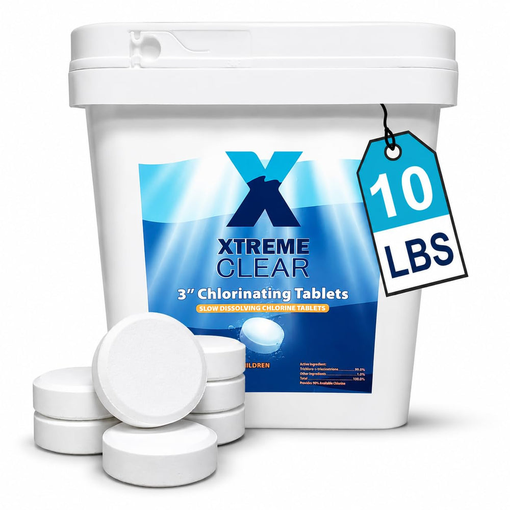 XtremepowerUS 10 lb chlorinating tablets front view