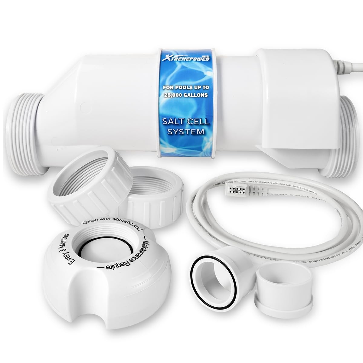XtremepowerUS Chlorination Salt Cell Plate front view