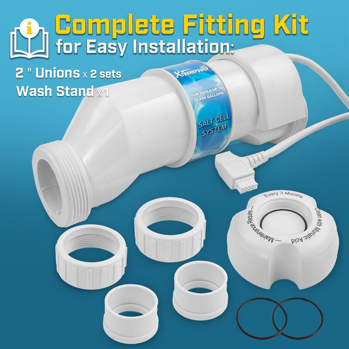 XtremepowerUS Chlorination Salt Cell Plate packaging