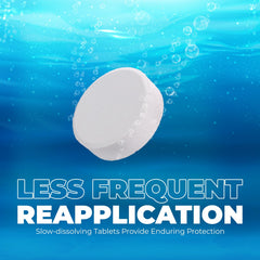 XtremepowerUS Chlorine Tablets being used in a pool skimmer