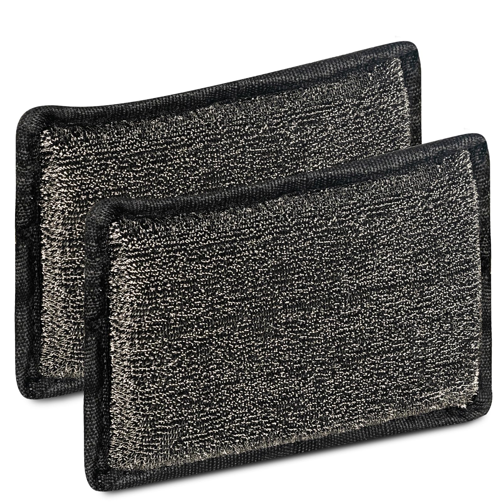 XUDAKAIXIN BBQ Scraper Cleaning Head Set with Steel Fibers