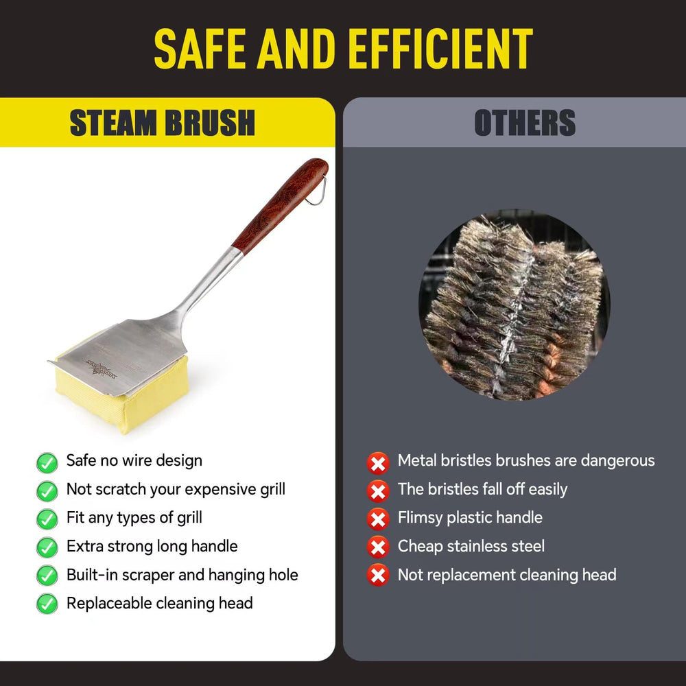 XUDAKAIXIN Grill Brush packaging with product details