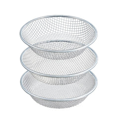 XULIFU Soil Sifter Set - 3 pieces with different mesh sizes