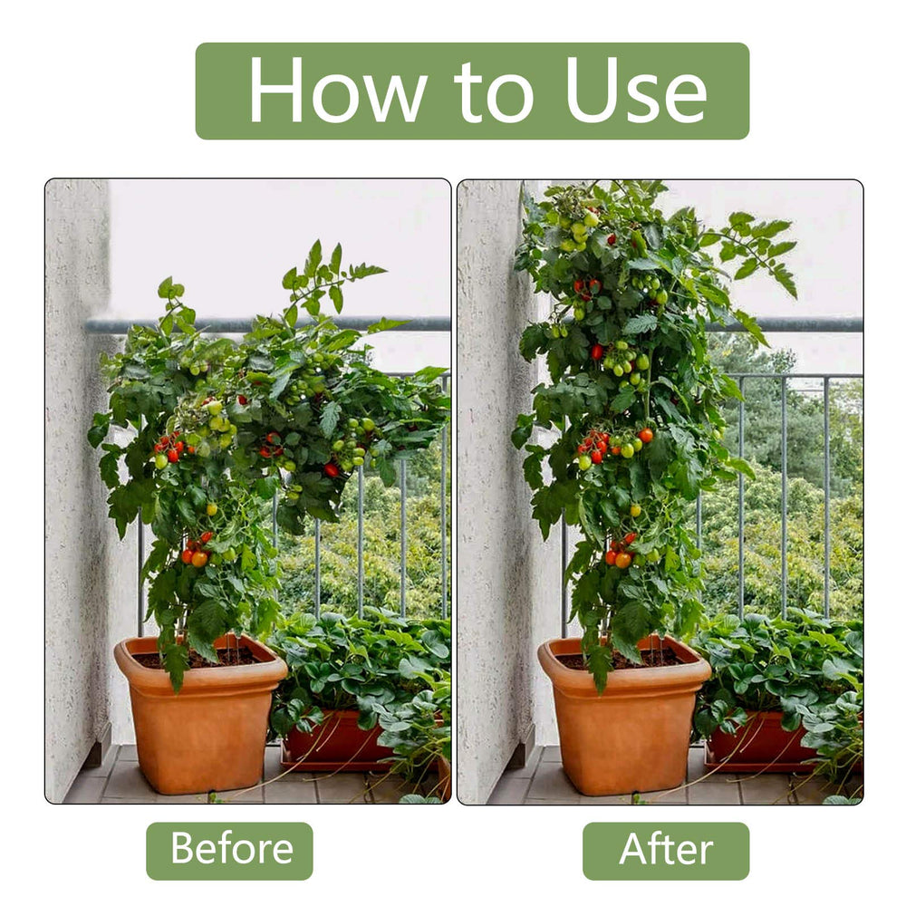 Xuwzenkl Garden Plant Stakes green plastic coating
