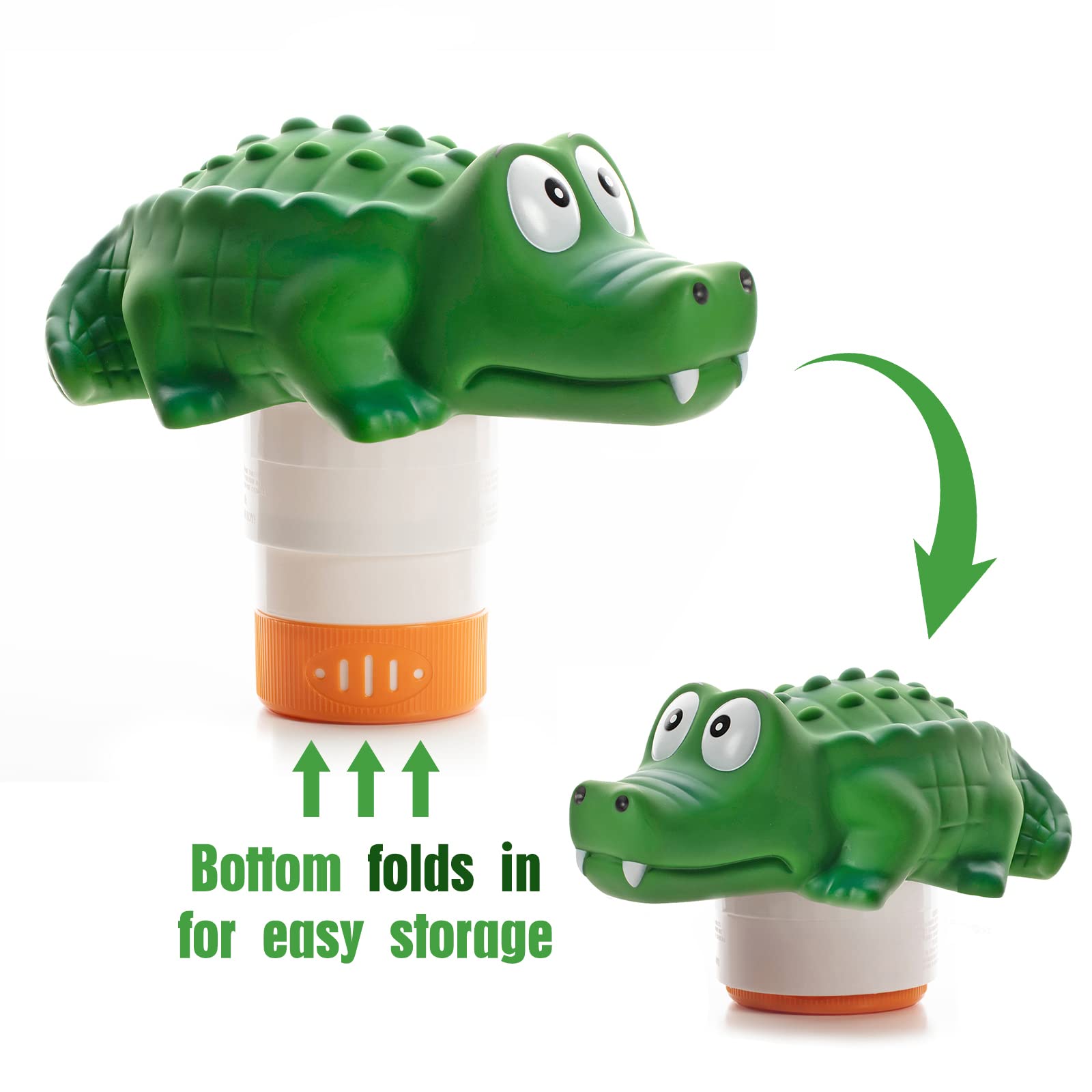 XY-WQ Chlorine Floater collapsed for storage