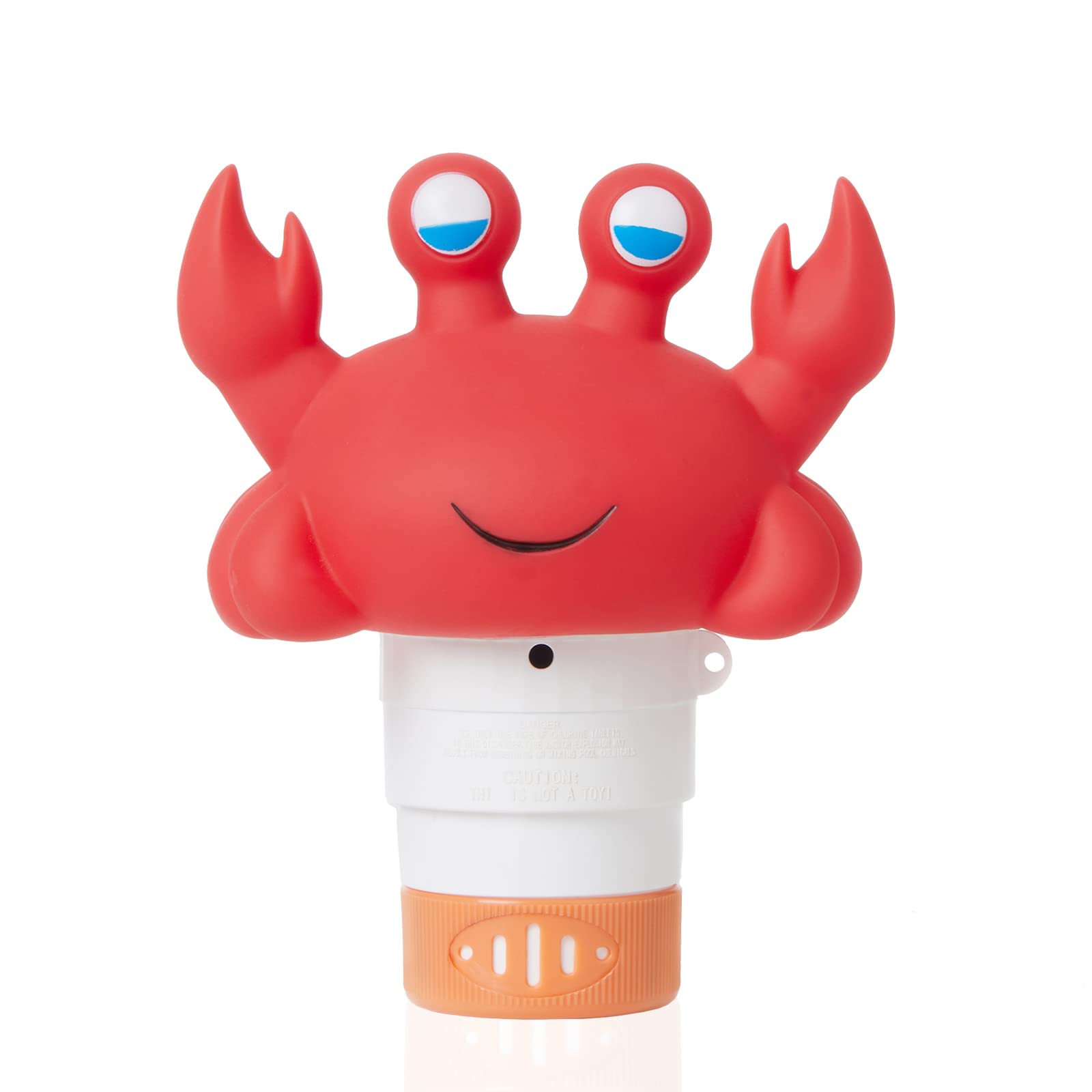 XY-WQ Crab Chlorine Floater front view with crab design
