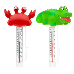 XY-WQ Crocodile Floating Pool Thermometer front view