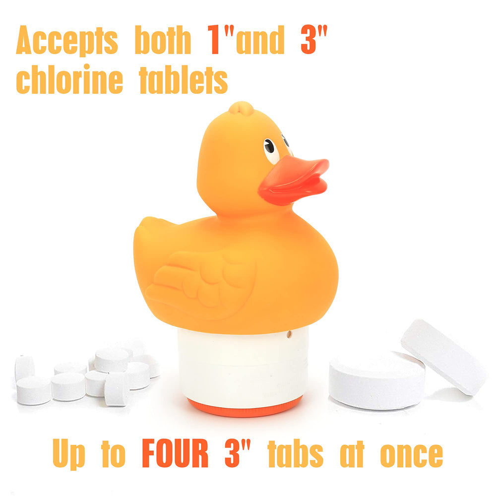 XY-WQ Duck Chlorine Floater adjustable flow feature