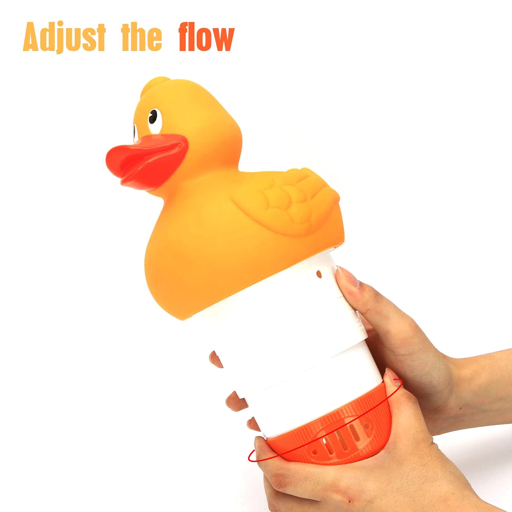 XY-WQ Duck Chlorine Floater collapsible design