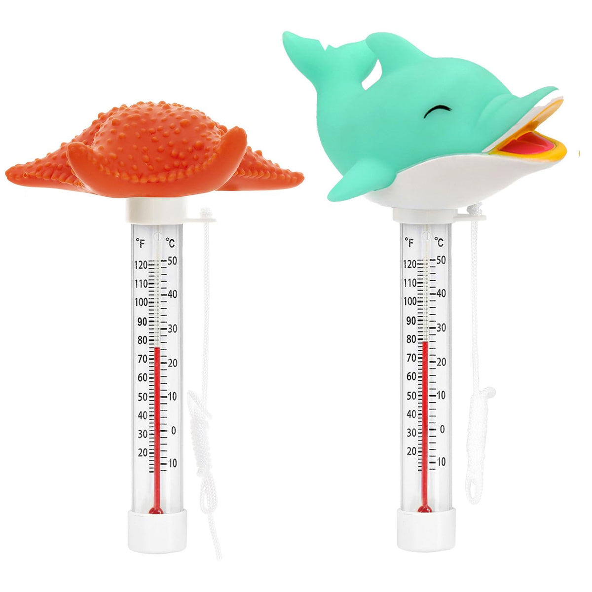 XY-WQ Floating Pool Thermometer Starfish front view