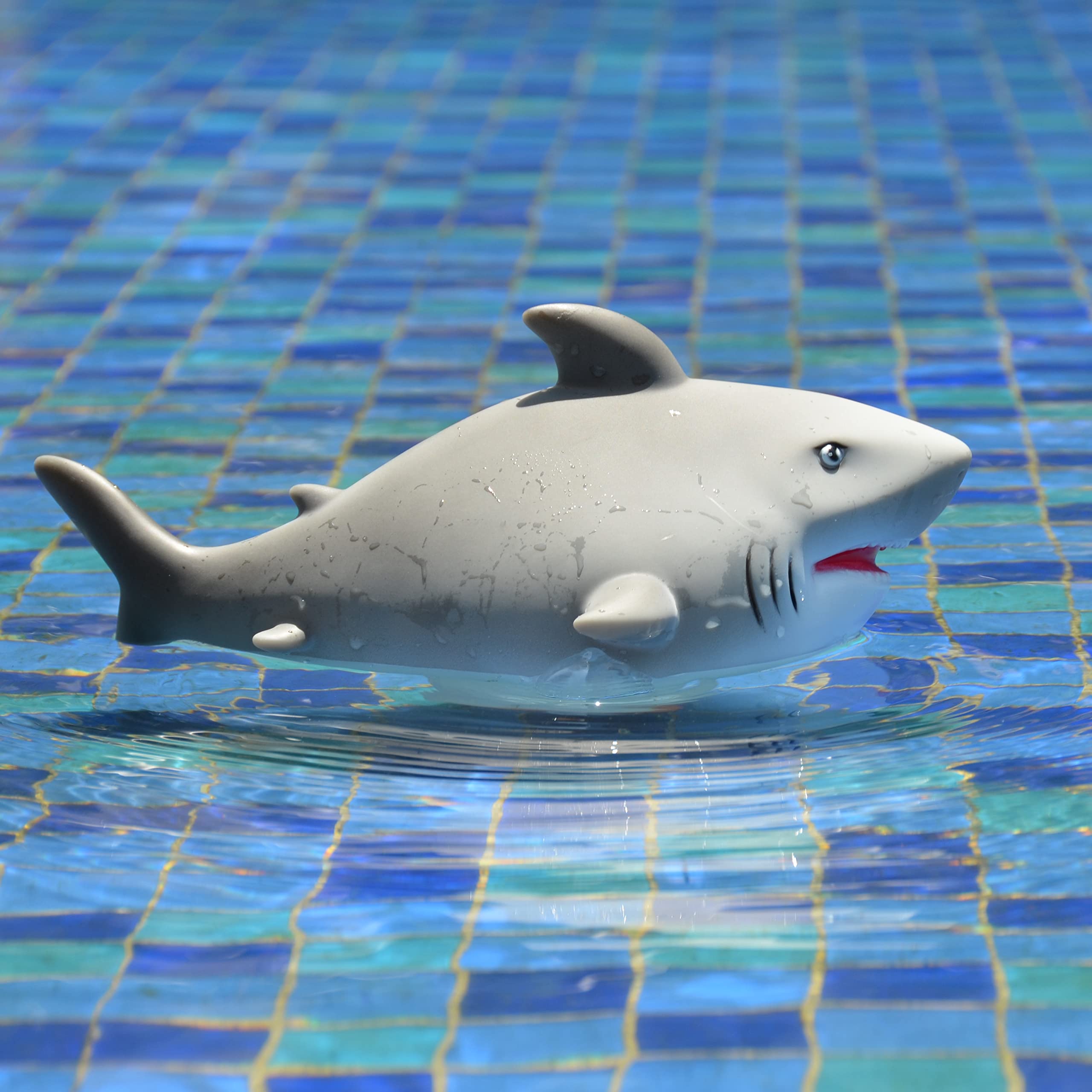 XY-WQ Shark Chlorine Floater side view