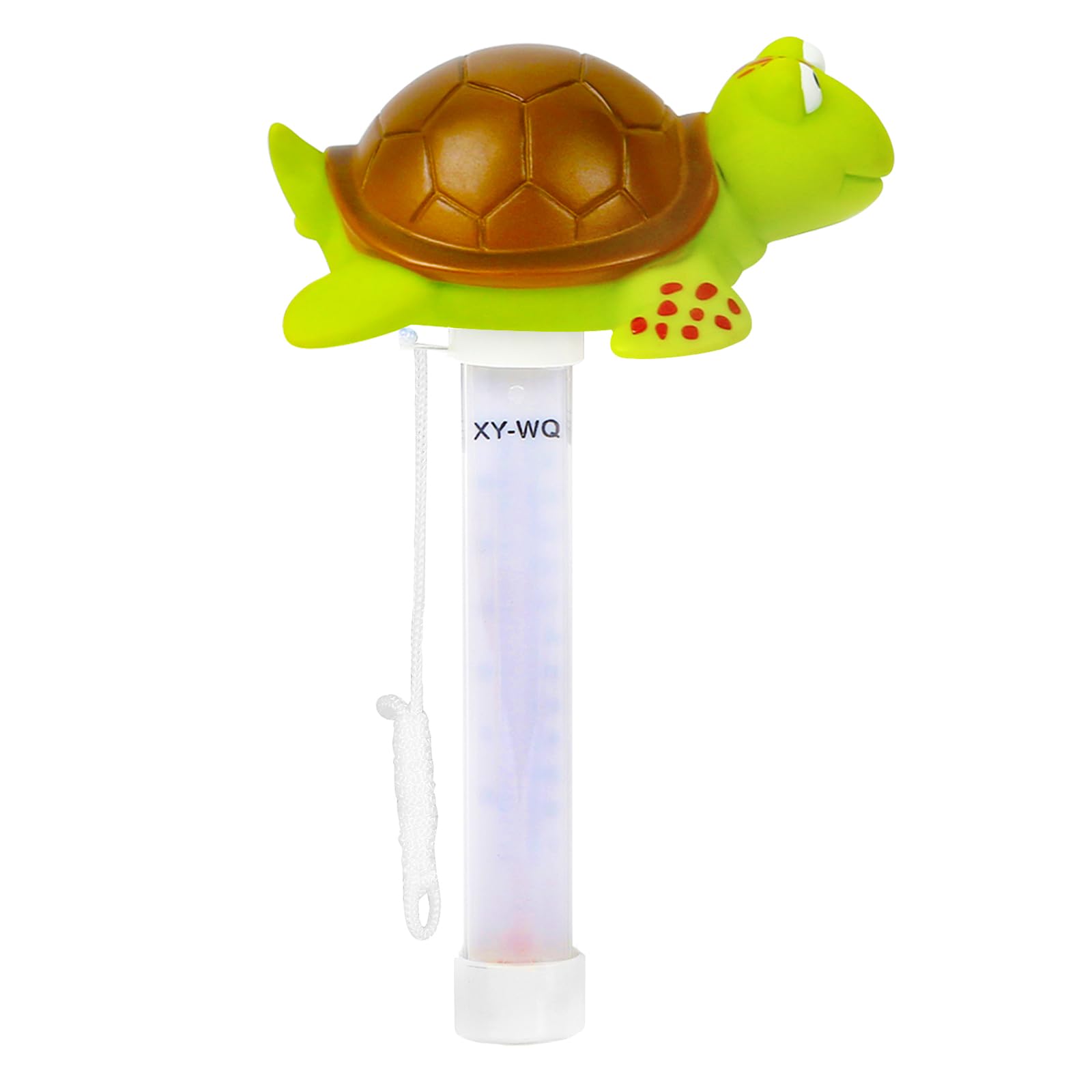 XY-WQ Turtle Floating Pool Thermometer in swimming pool