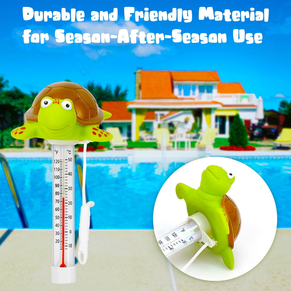 XY-WQ Turtle Floating Pool Thermometer packaging