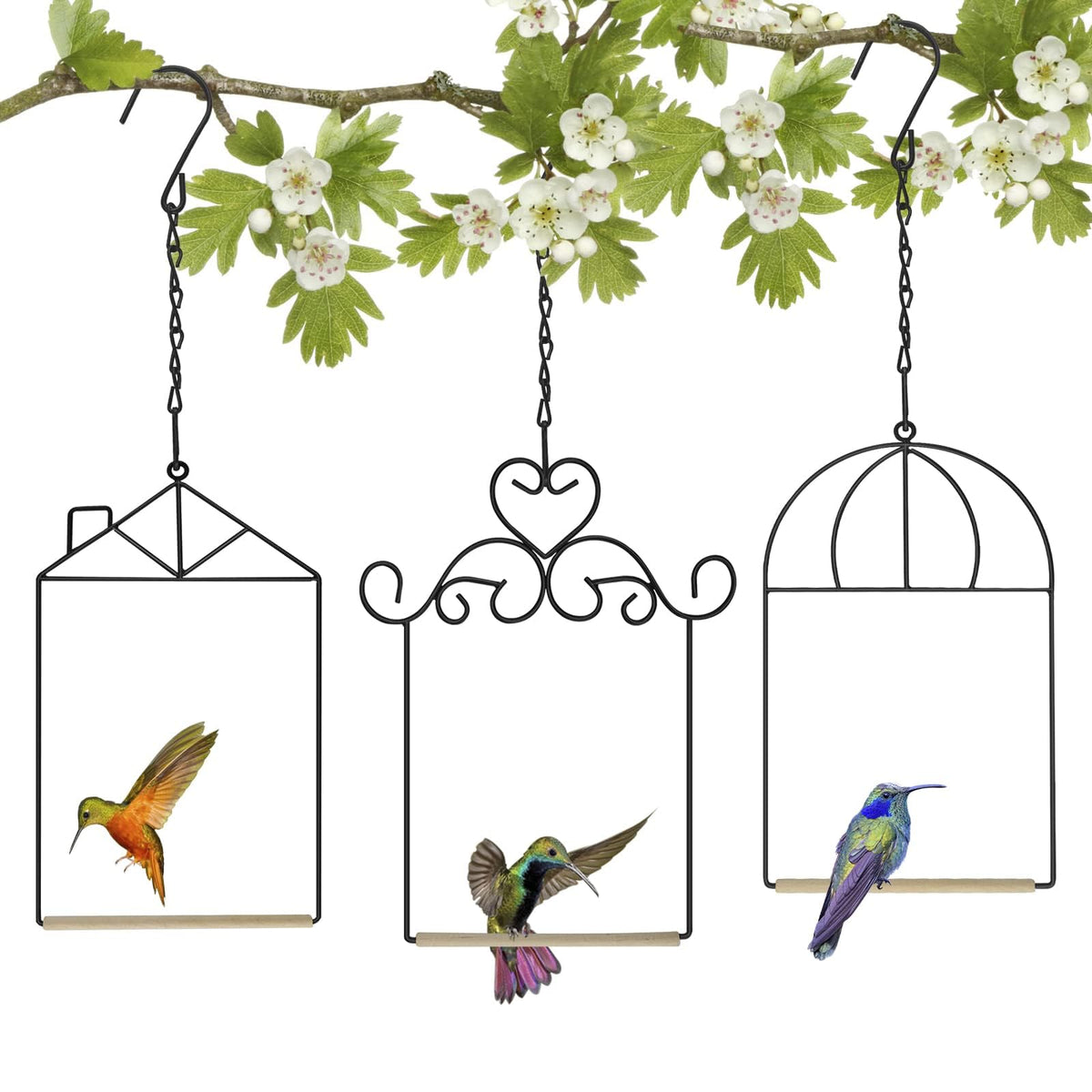 XYADX Hummingbird Swing set with three different designs