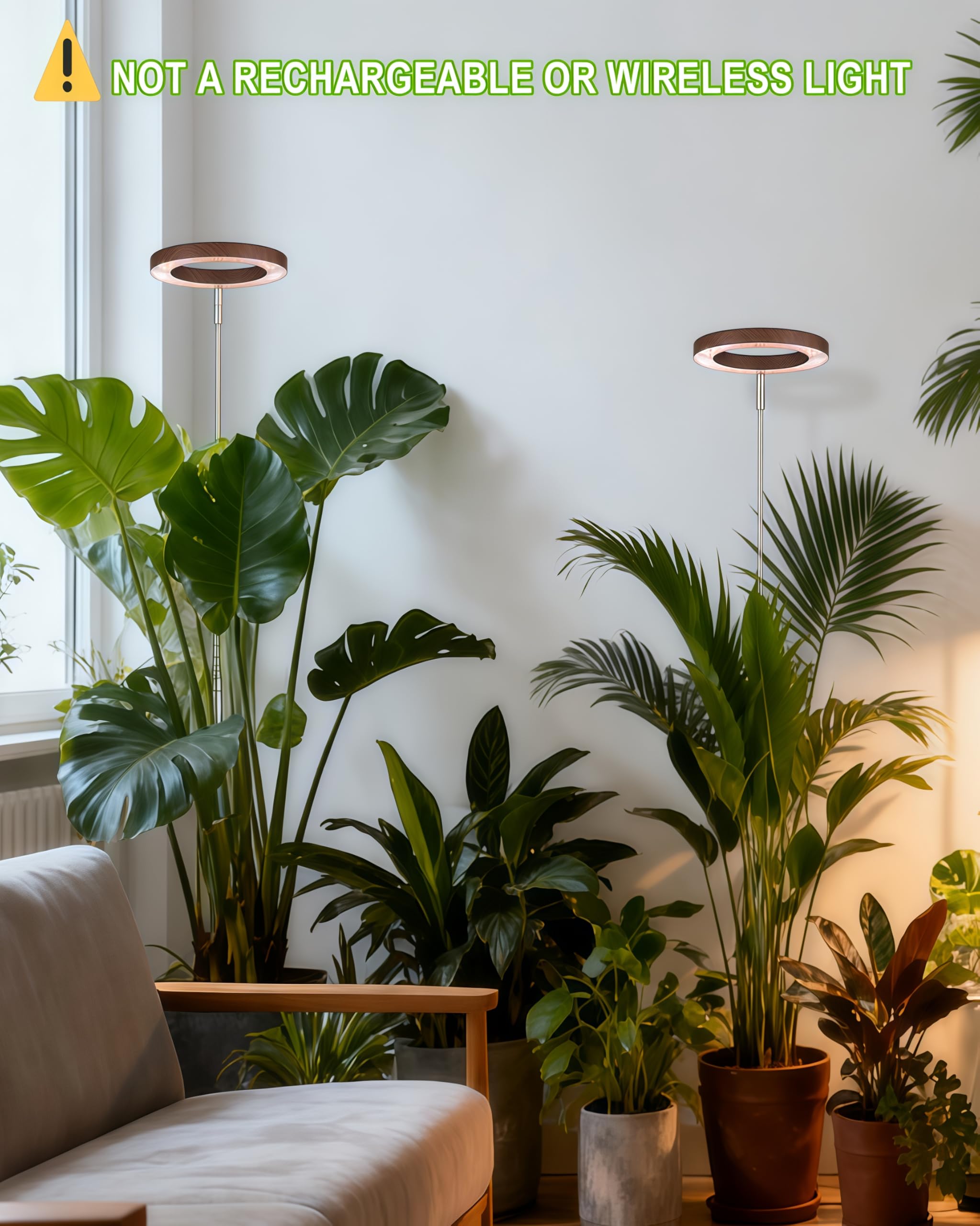 yadoker Grow Light height adjustment feature demonstrated