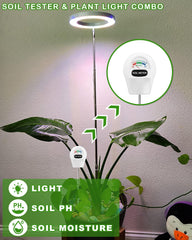 yadoker LED Growing Light showcasing full spectrum LED layout