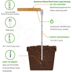 yadoker Plant Grow Light 13ft long cord
