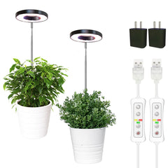 yadoker Plant Grow Light front view with adjustable height