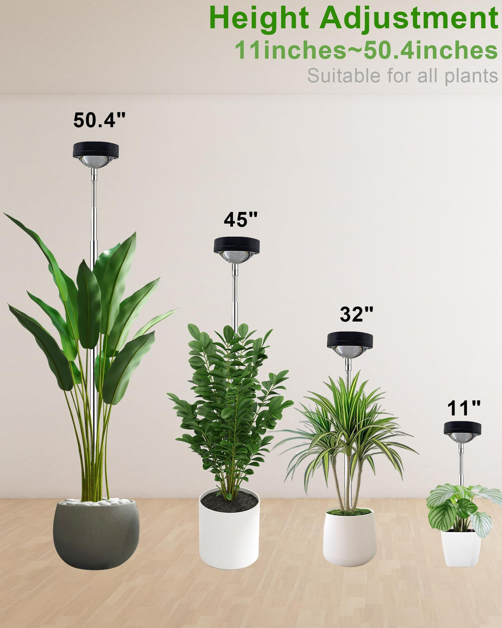yadoker Plant Grow Light installation setup