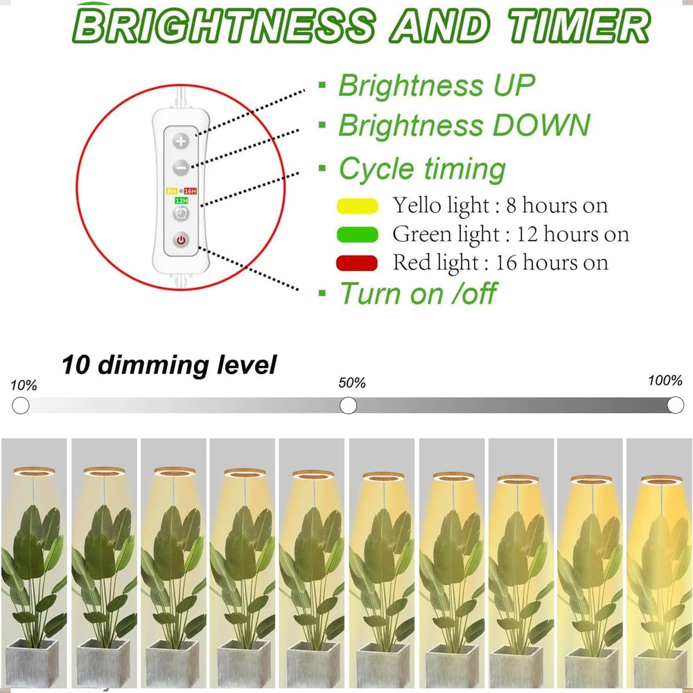 yadoker Plant Grow Light packaging