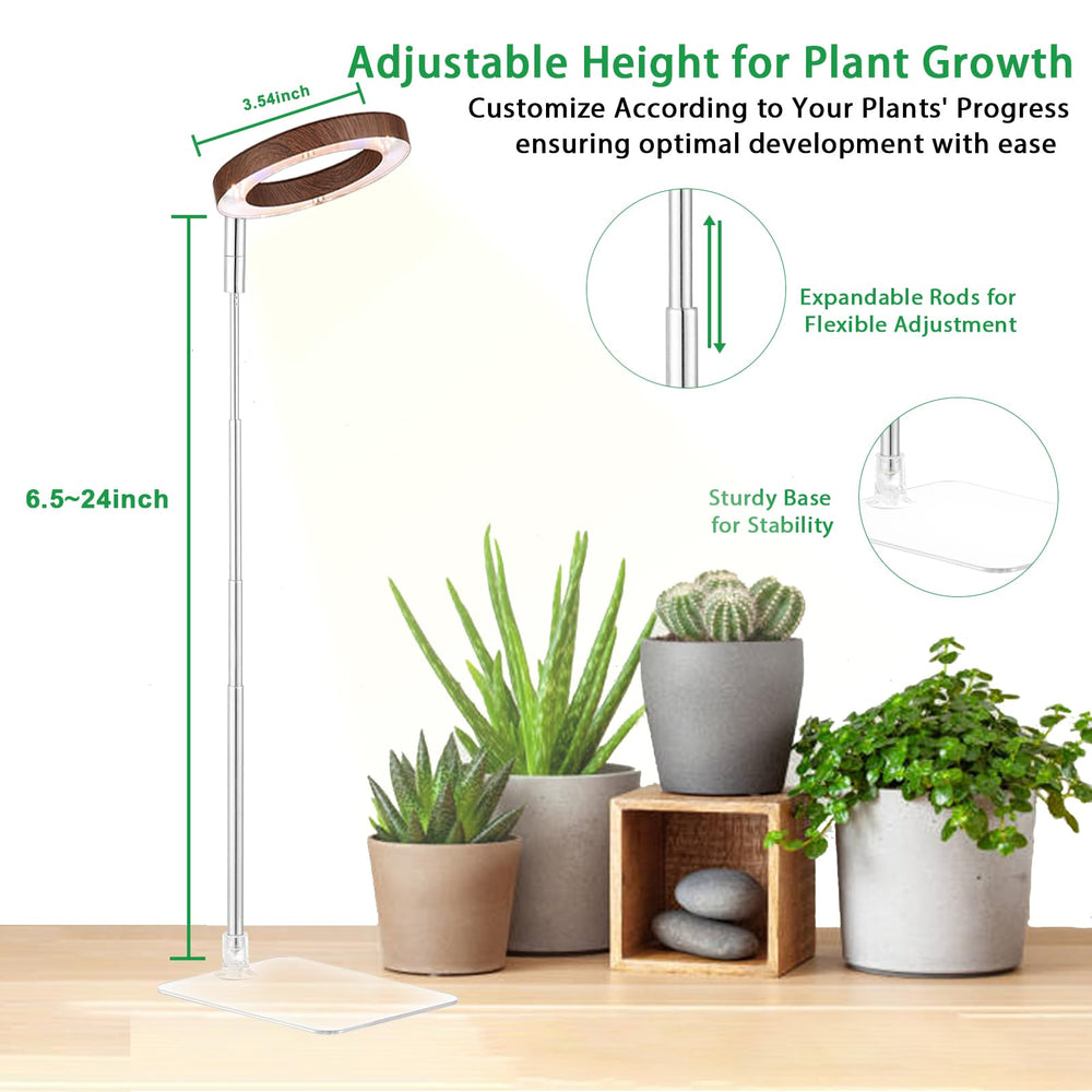 yadoker Plant Grow Light with adjustable height setup
