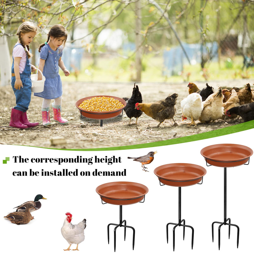 YALINKA bird bath showing sturdy base and prongs