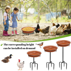 YALINKA bird bath showing sturdy base and prongs