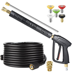 YAMATIC Pressure Washer Gun and Hose Kit with 25 FT hose