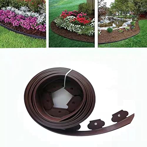 YANEYRIE garden edging displayed in a landscaped yard