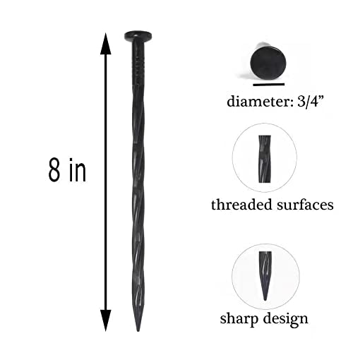 YANEYRIE landscape anchoring spikes showing spiral design