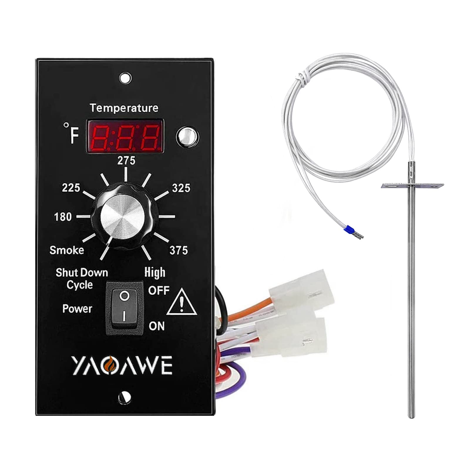 YAOAWE Digital Thermostat Controller front view