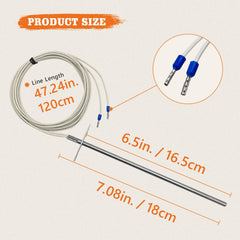 YAOAWE temperature probe with screw and nut kit
