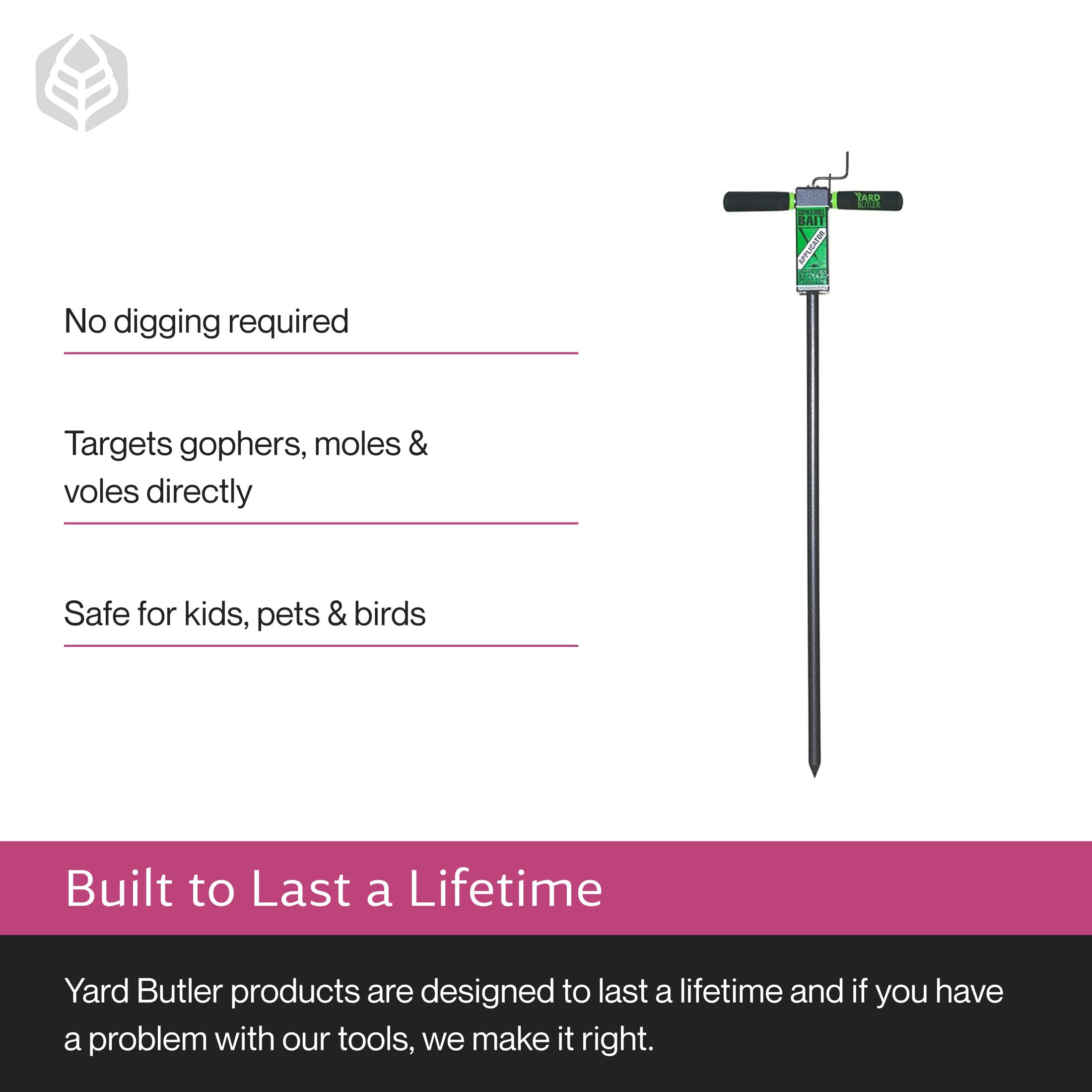 Yard Butler applicator packaging and instructions