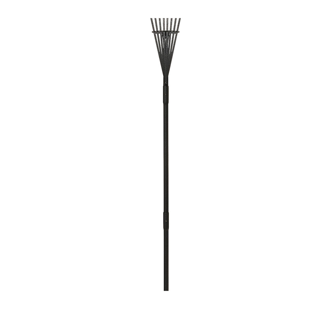 Yard Butler Shrub Rake close-up of spring steel tines