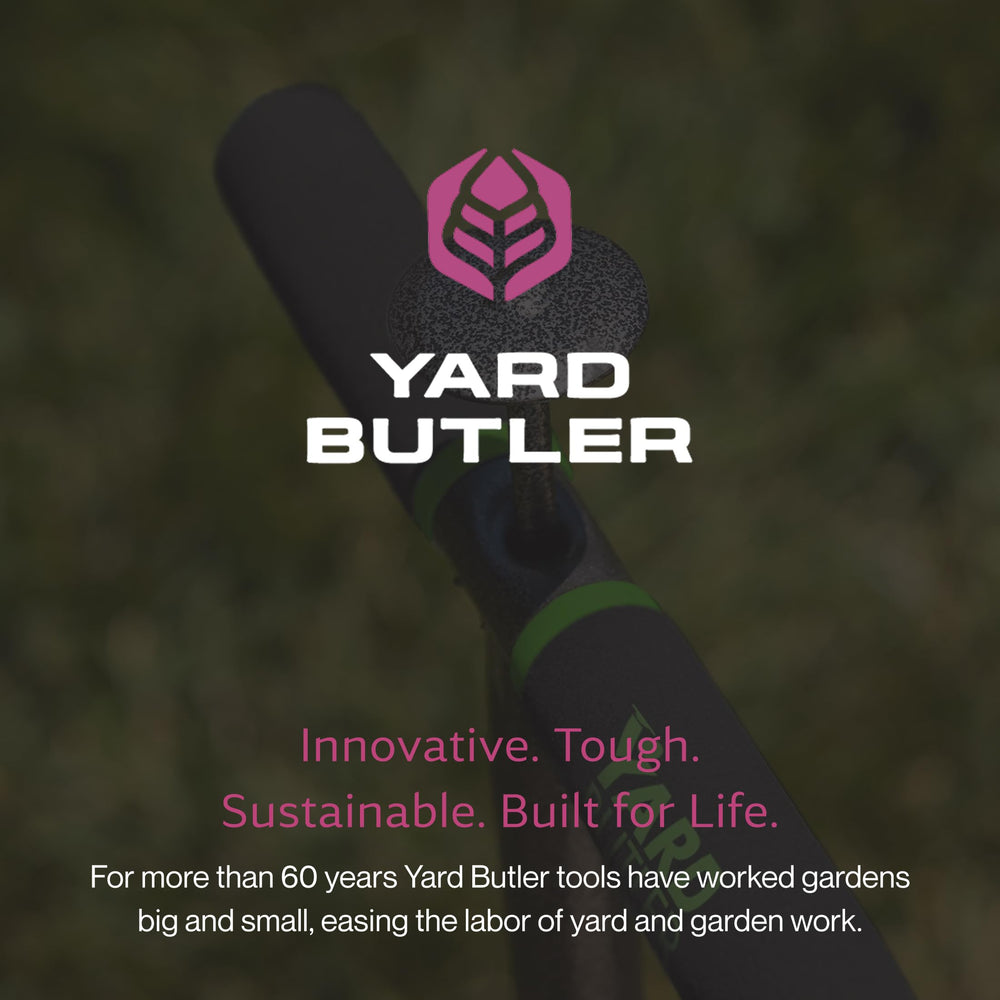 Yard Butler Sod Plugger packaging showcasing its features