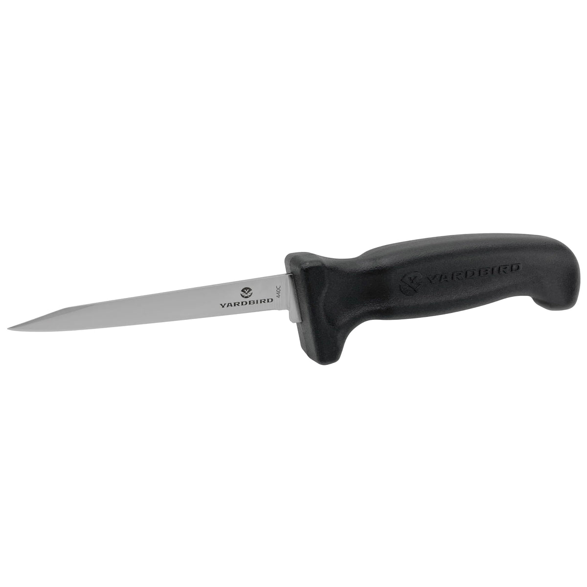 Yardbird Poultry Processing Knife with 3.5 inch blade, black handle