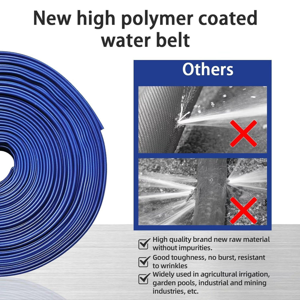 YASHINE Drain Hose in use for pool drainage