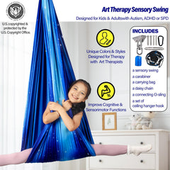 Yatoco Sensory Swing with 360° Swivel Hanger Kit