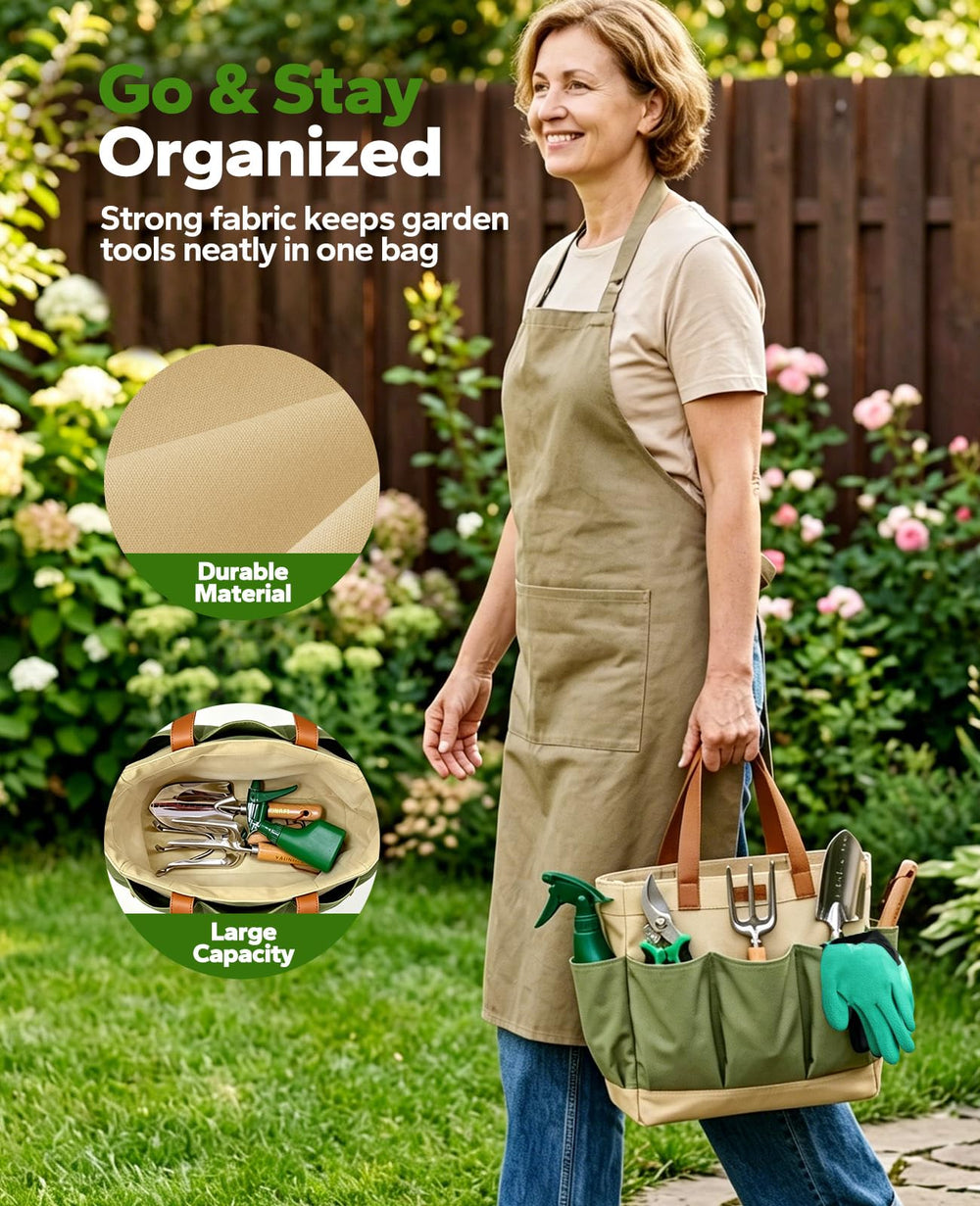 YAUNGEL hand fork and rake with ergonomic design