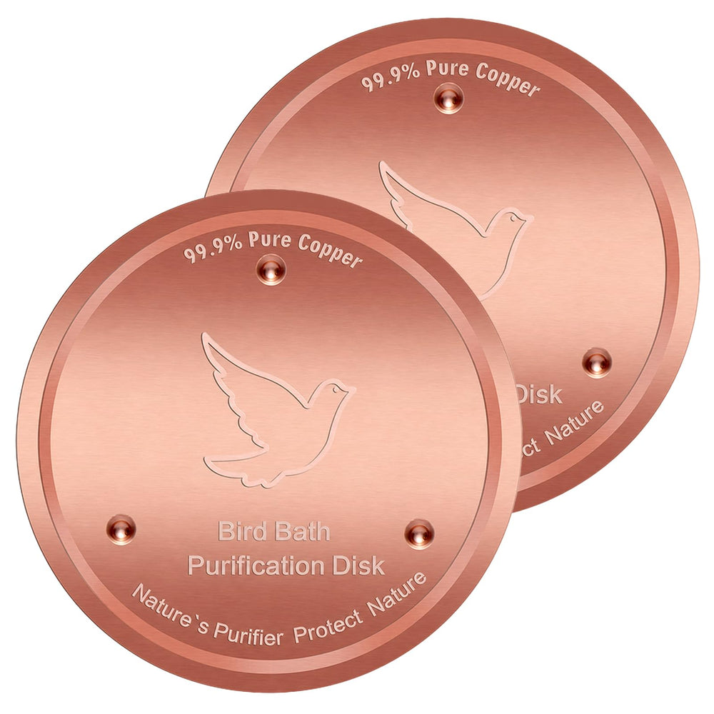 Yayiog Bird Bath Purification Disk 2 Pack front view