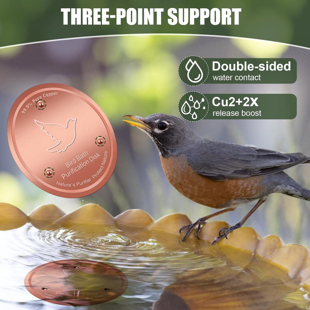 Yayiog Bird Bath Purification Disk packaging