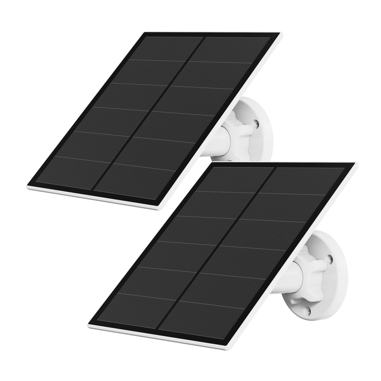 YCTechCam 5W solar panel front view with USB-C port