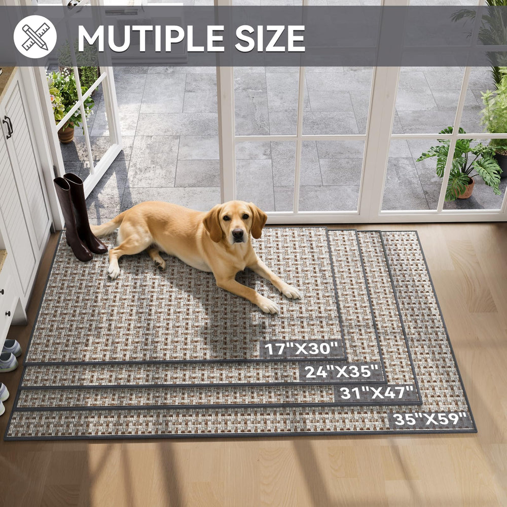 YDKGL door mat textured surface for dirt trapping