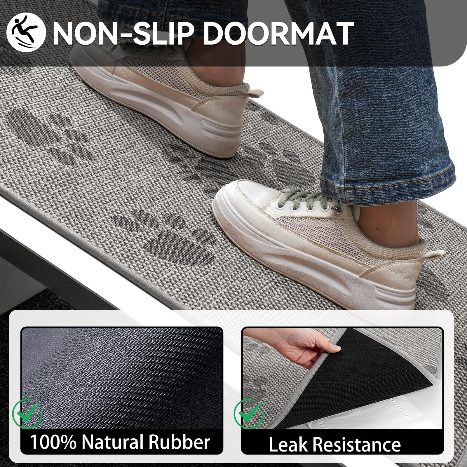 YDKGL Indoor Doormat showing its low profile design