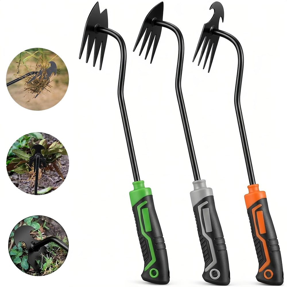YDKOJGW 3Pcs Weed Puller Tool set front view