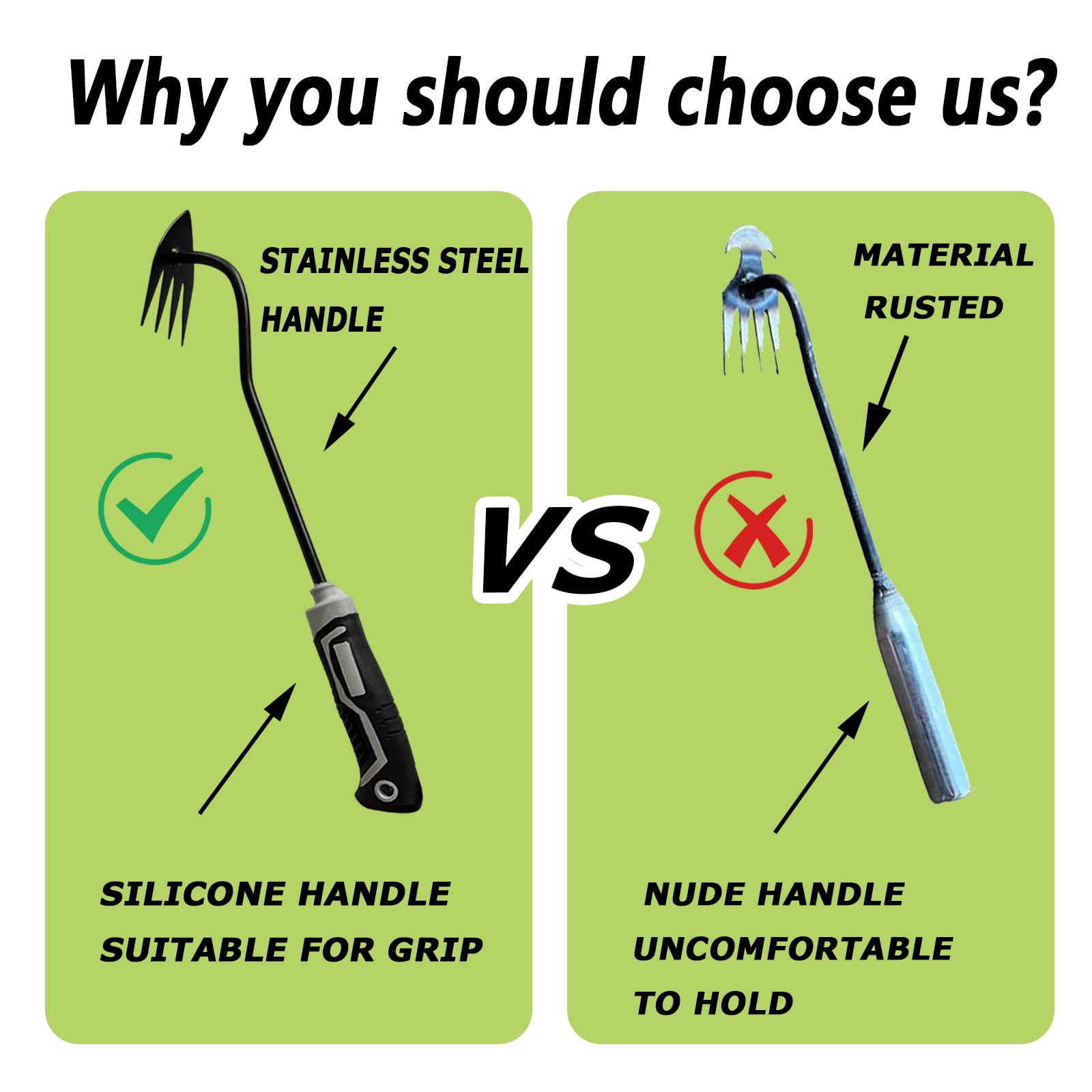 YDKOJGW weed puller tools with rubber handles