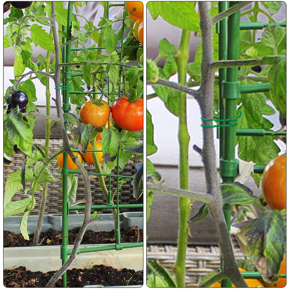 YDSL Soft Plant Tie being used in garden for plant support