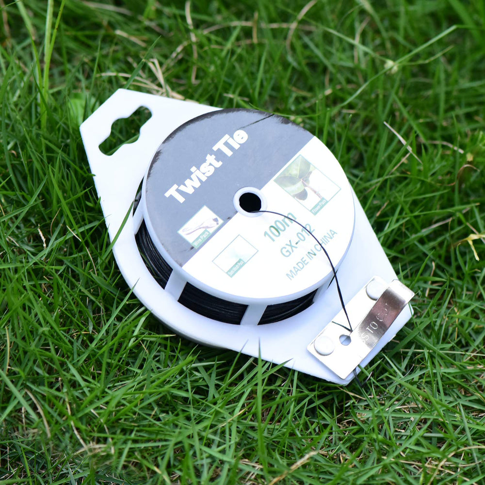 YDSL twist ties packaging showing length and specifications